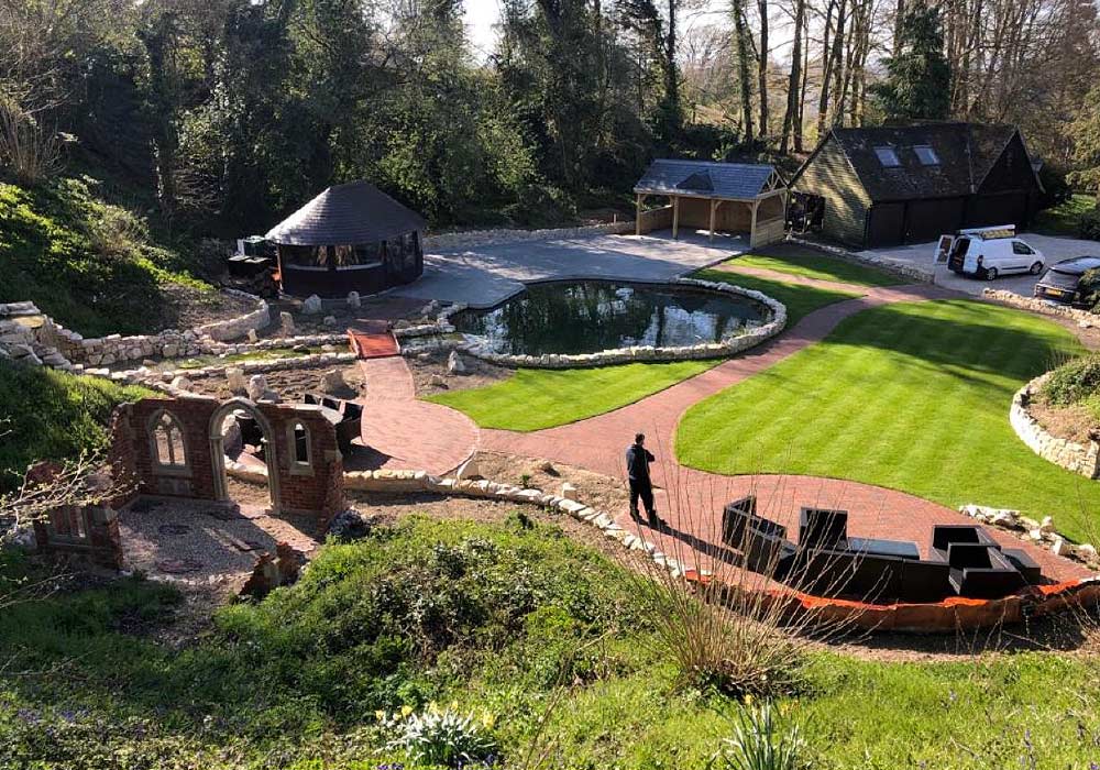 Landscaping in Tatsfield