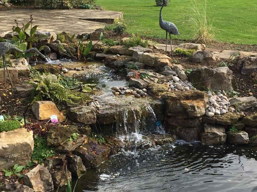 Waterfall Installers in Tatsfield